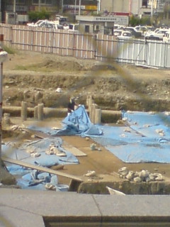 遺跡発掘